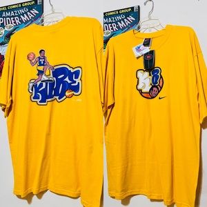 Vintage Tee Shirt 2000 Nike Kobe Bryant Lakers New w/tags